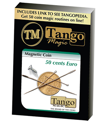 Magnetic Coin 50 cent Euro by Tango - Trick (E0018)