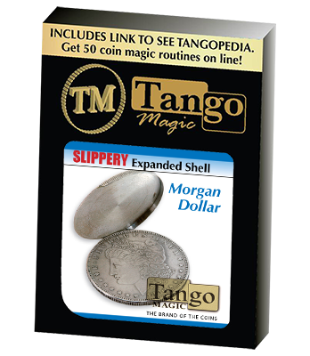 Slippery Expanded Shell (Morgan Silver Dollar) by Tango (D0092)