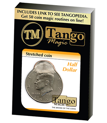 Stretched Coin - Half Dollar by Tango - Trick (D0096)