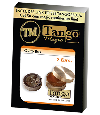 Okito Box 2 Euro (B0004)by Tango Magic - Trick