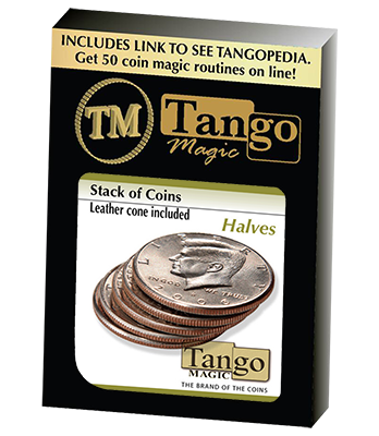 Stack of Coins Halves (D0056) by Tango - Trick