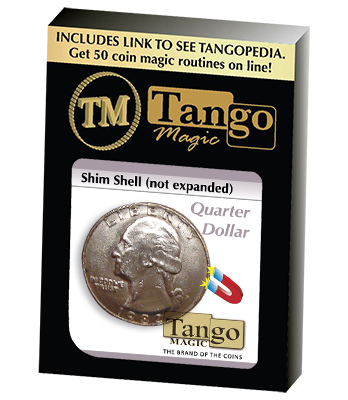 Shim Shell Quarter Dollar by Tango - Trick (D0084)
