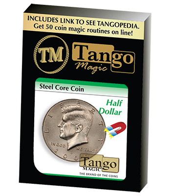 Steel Core Coin US Half Dollar by Tango -Trick (D0029)