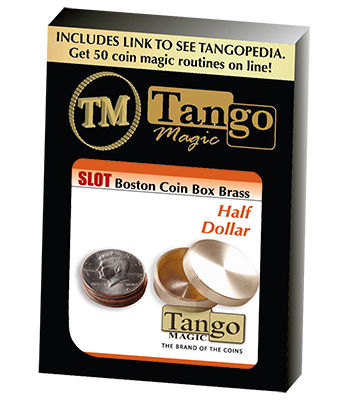 Slot Boston Box Brass half dollar (B0023)Tango-Trick