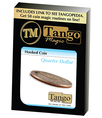 Hooked Coin Quarter by Tango - Trick (D0065)