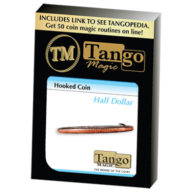Hooked Coin Half Dollar by Tango - Trick (D0064)