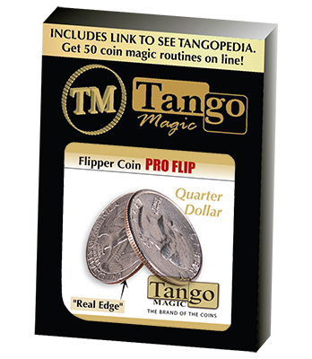 Flipper coin Pro Flip Quarter dollar (D0105) by Tango