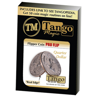 Flipper coin Pro Flip Quarter dollar (D0105) by Tango