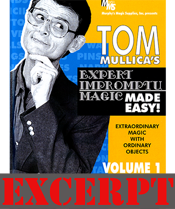 Karrel Fox's Napkin Vanish video DOWNLOAD (Excerpt of Mullica Expert Impromptu Magic Made Easy Tom Mullica- #1, DVD)