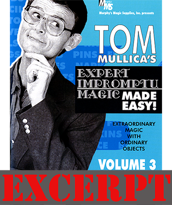 Stern Paper Fold video DOWNLOAD (Excerpt of Mullica Expert Impromptu Magic Made Easy Tom Mullica- #3, DVD)