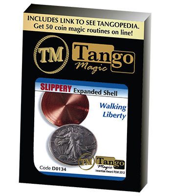 Slippery Expanded Shell Walking Liberty (w/DVD) (D0134) by Tango - Tricks