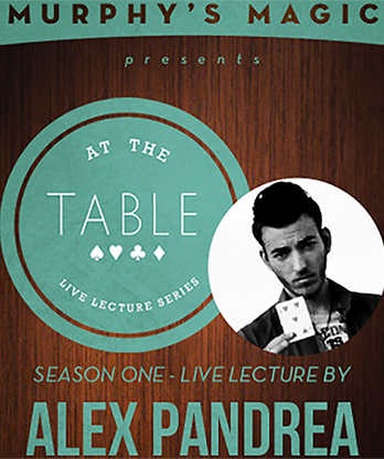 At the Table Live Lecture - Alex Pandrea 5/7/2014 - video DOWNLOAD