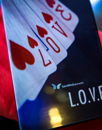 L.O.V.E (DVD and Gimmick) by SansMinds - DVD