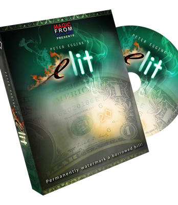 eLit (DVD and Gimmick) by Peter Eggink - DVD