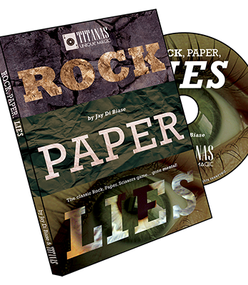Rock, Paper,Lies by Jay Di Biase and Titanas Magic Productions - DVD