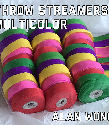 Throw Streamers Multi (30 Head / 10 pk.) by Alan Wong - Trick