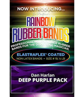 Joe Rindfleisch's Rainbow Rubber Bands (Dan Harlan - Deep Purple ) by Joe Rindfleisch - Trick