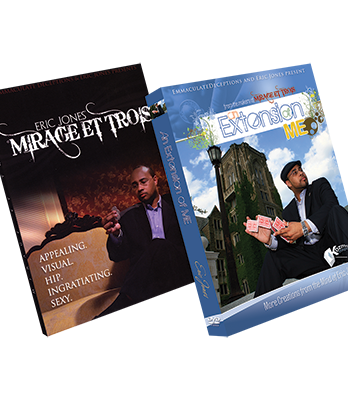 Eric Jones Set: Mirage et Trois and Extension of Me (includes Karate Coin) by Eric Jones and Kozmomagic - DVD