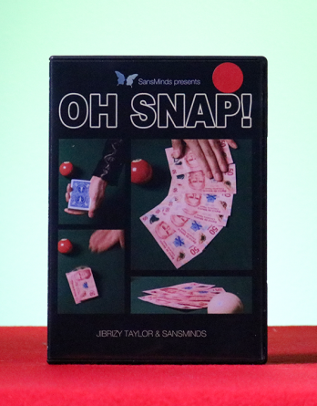 OH  SNAP! Red (DVD and Gimmick) by Jibrizy Taylor and SansMinds