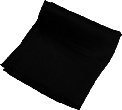 Silk 6 inch (Black) Magic by Gosh - Trick