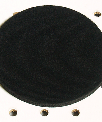 Round Mini Mat (Black) by Ronjo Magic