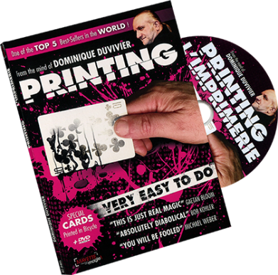 Printing 2.0 with New Ending (Gimmicks and Online Instructions) by Dominique Duvivier - Trick