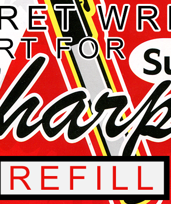 Secret Writer Part for Super Sharpie (Refill) by Magic Smith - Trick