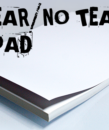 No Tear Pad (XL, 8.5 X 11, Tear/No Tear Alternating/ 50) by Alan Wong - Trick