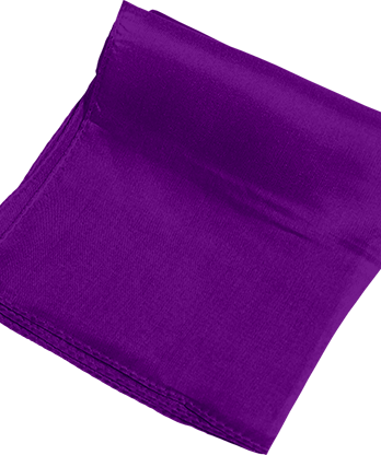 Silk 18 inch (Violet) Magic by Gosh - Trick