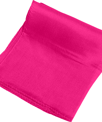 Silk 6 inch (Hot Pink) Magic by Gosh - Trick