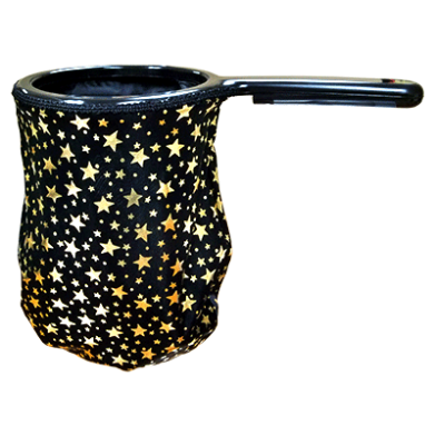 Change Bag Stars (Black/Gold Stars/Black Rim) by Bazar de Magia - Trick