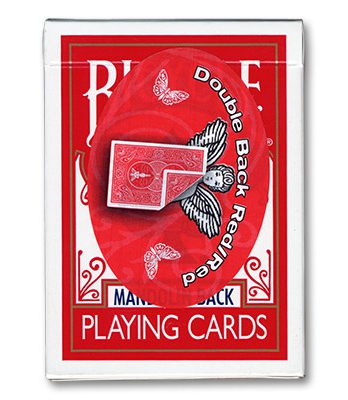 Double Back 809 Mandolin Back (Red/Red) by USPCC