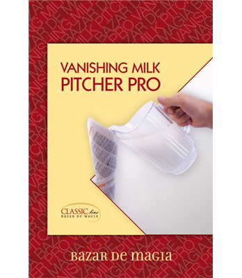 Vanishing Milk Pitcher Pro (8.5 inch  x 5 inch) by Bazar de Magia - Trick