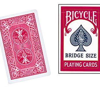 Cards Bicycle Bridge (Red)
