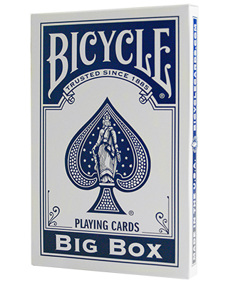 Big Bicycle Cards (Jumbo Bicycle Cards, Blue)