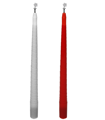 Color Changing and Vanishing Candles (White to Red) - Trick