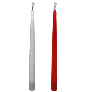 Color Changing and Vanishing Candles (White to Red) - Trick