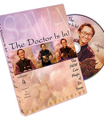 The Doctor Is In - The New Coin Magic of Dr. Sawa Vol 4 - DVD