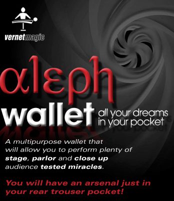 Aleph Wallet (Gimmick and Online Instructions) by Vernet Magic