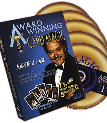Award Winning Card Magic (5 DVD Set) by Martin Nash - DVD