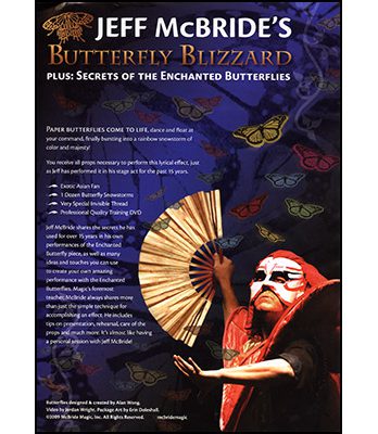 Butterfly Blizzard (Props and Online Instructions) by Jeff McBride and Alan Wong - Trick