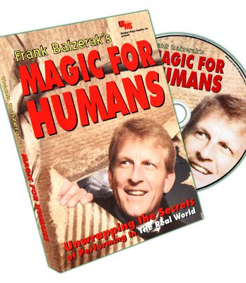 Magic For Humans by Frank Balzerak - DVD