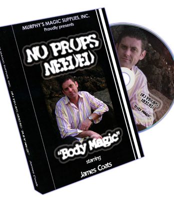 No Props Needed (Body Magic) by James Coats - DVD