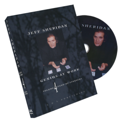 Jeff Sheridan Genius at Work Vol 4 Standup Stunner - DVD