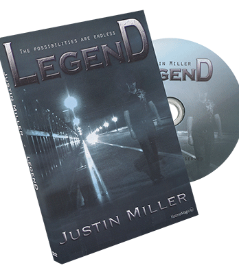 Legend (DVD and Gimmicks) by Justin Miller and Kozmomagic  - DVD