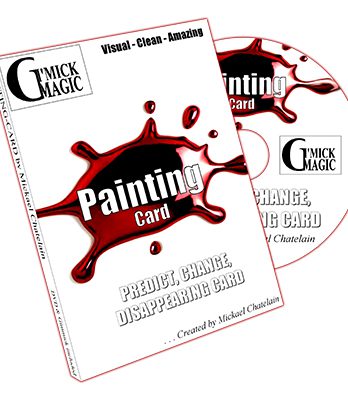 Painting (DVD and BLUE Back Gimmick) by Mickael Chatelain - DVD