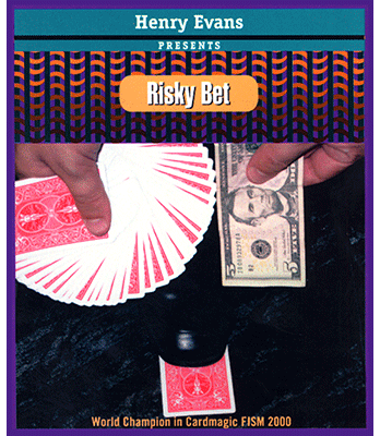 Risky Bet (Red) (US Currency, Gimmick and VCD) by Henry Evans