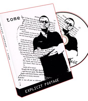 Explicit Footage: Tome by Sean Fields - DVD