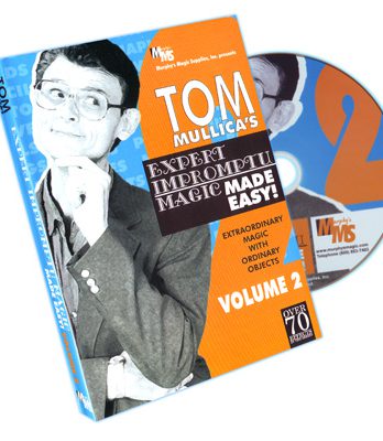Mullica Expert Impromptu Magic Made Easy Tom Mullica- #2, DVD