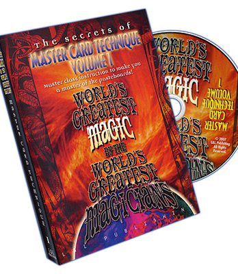 World's Greatest Magic: Master Card Technique Volume 1 - DVD
